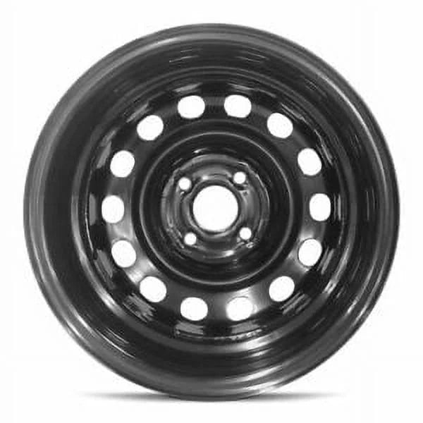 Direct Painted - Replacement Inch Accord - For Ready Black Wheel Rim 1986-1989 Honda OE 14 Car Road