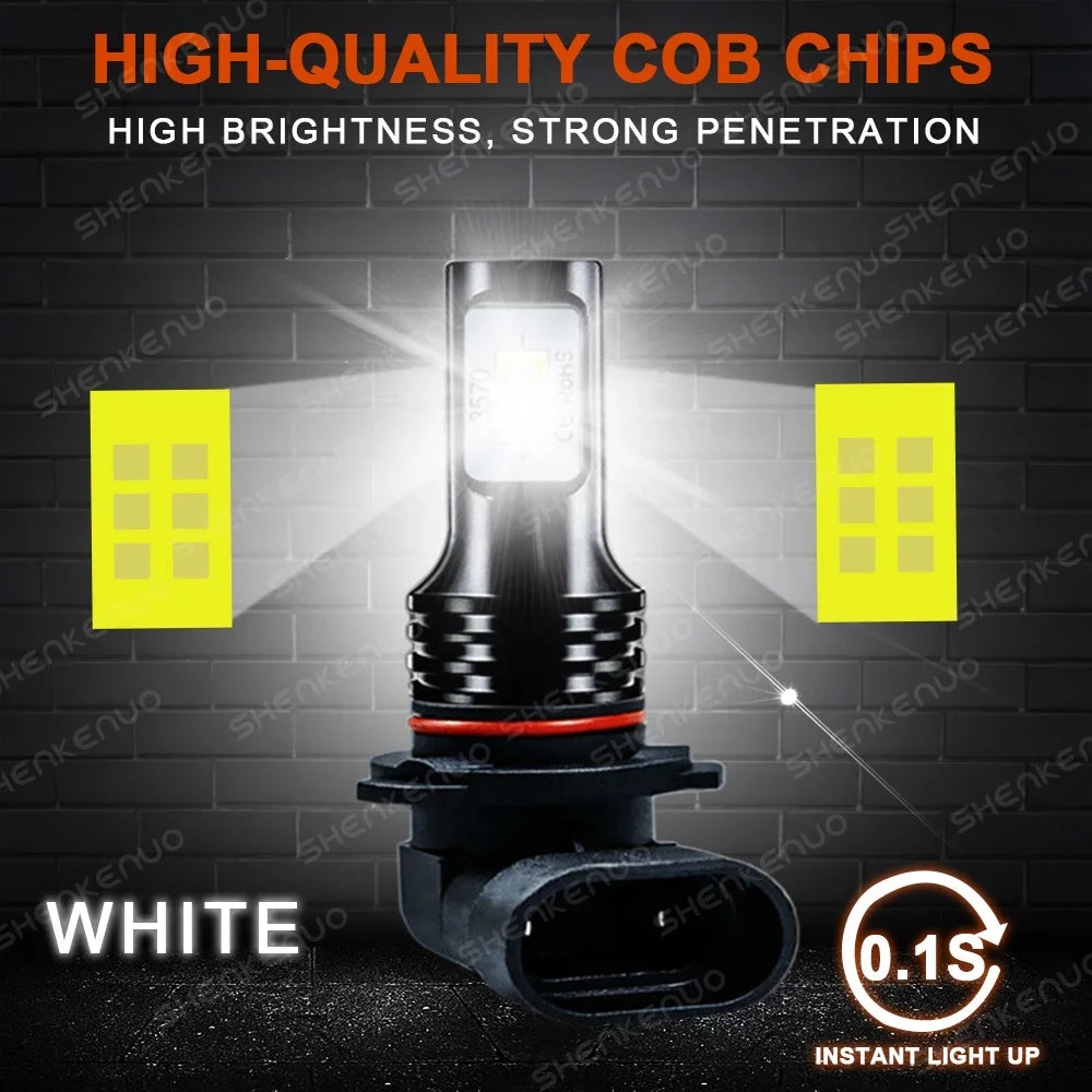 LED Bulbs Super Lights Headlights 2000-2006 Tahoe Bright white For 2000 Kit 2001 2002 1999 6000K 6X Silverado Chevy