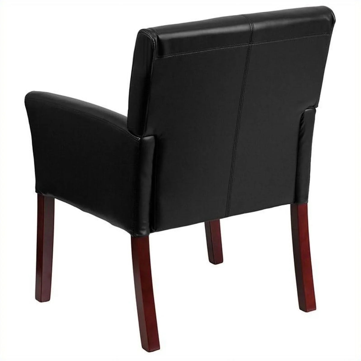 Side Black in Chair Kingfisher Guest Executive Lane Mahogany with Legs