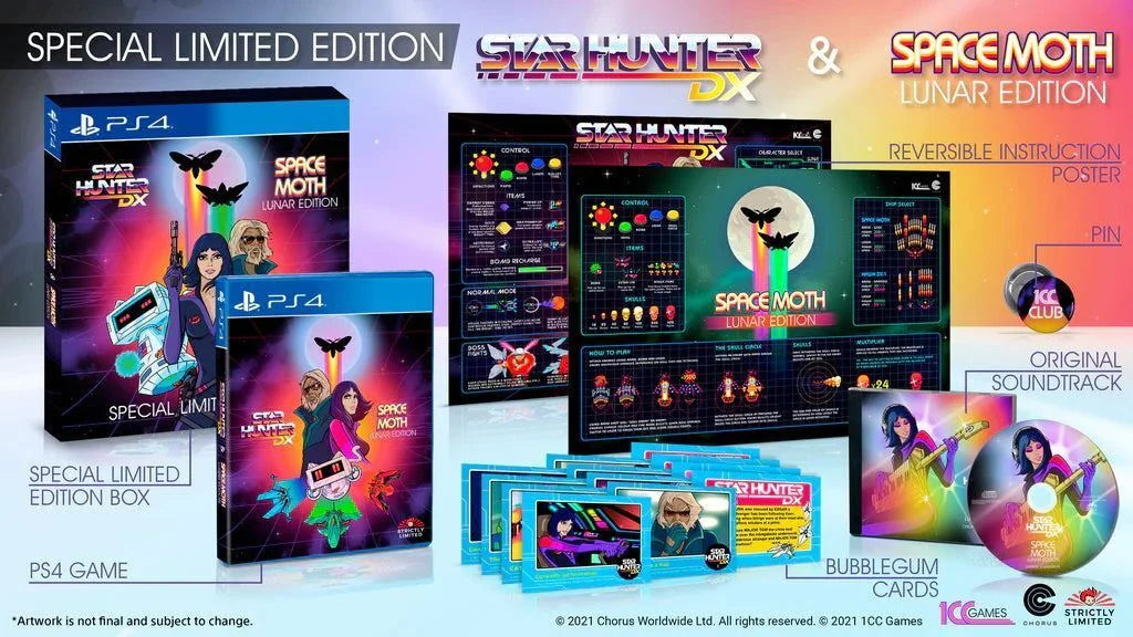 Hunter Star Edition DX [PS4] Special Limited Edition Lunar - Space Moth: &