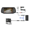 View Rear License System Camera Reverse Car Plate Backup HD Parking 7in Monitor