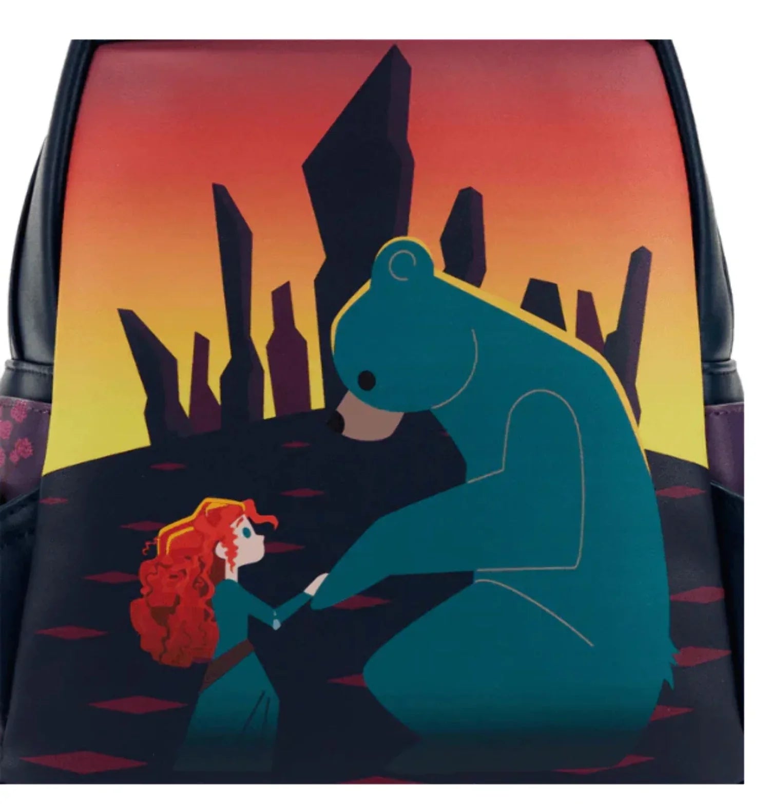 Princess Bag Womens Purse Castle Double Brave Shoulder Disney Series Loungefly Strap