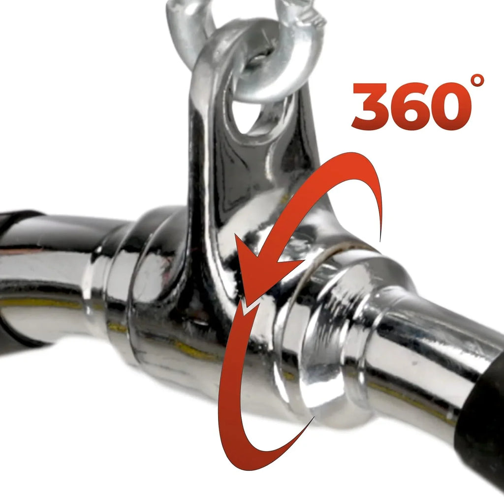 with Attachment Down Handgrips Attachments Bar/Cable Equipment, Yes4All LAT Attachment for Grip Rubber LAT Press Gym Pulldown Pull Down Wide Handles/Curl Bar Rubber