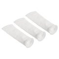 Socks, Mesh Pool Ring Micron 3 Filter Inch 4 Bags Skimmer Uxcell Pack 50 Basket