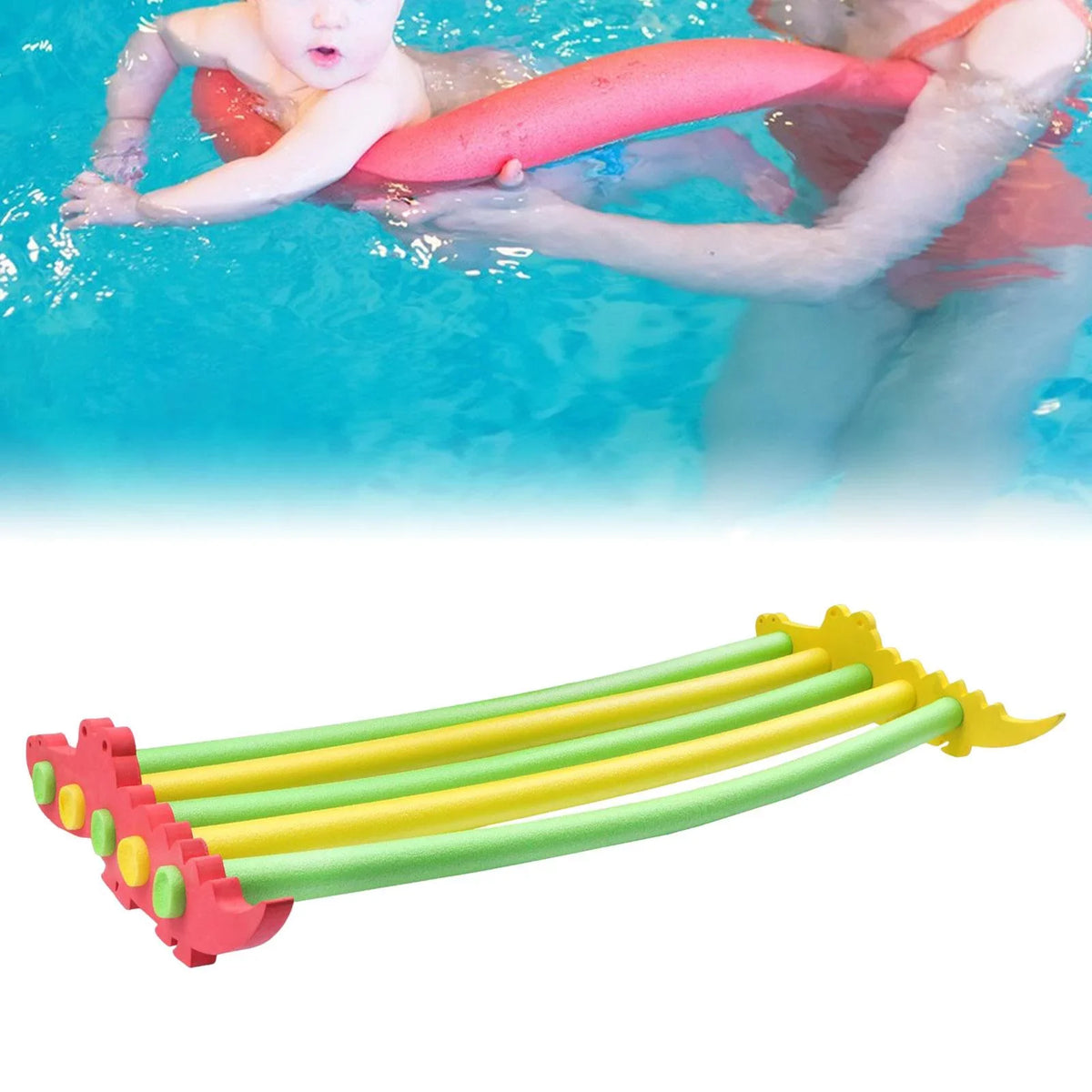 Toy Float Beginners Connector Water for Rafts 69cmx3cmx20cm Pool Swimming
