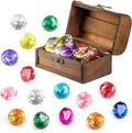 Dive Diving PUBGAMER Training Toy Pool Diamond Underwater Big Big Treasure Pirate Colorful Toy with Diving Chest Throw Gem Toy Swimming Gem Gift 15 Set Set Box