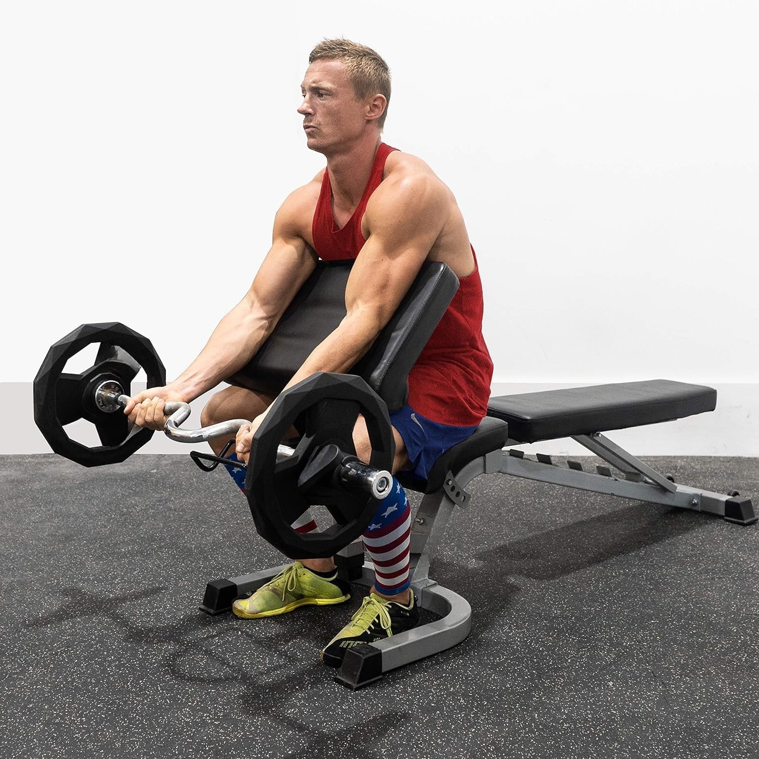 Curl Use Bench Attachment Preacher Only For EX-2 W/Benches