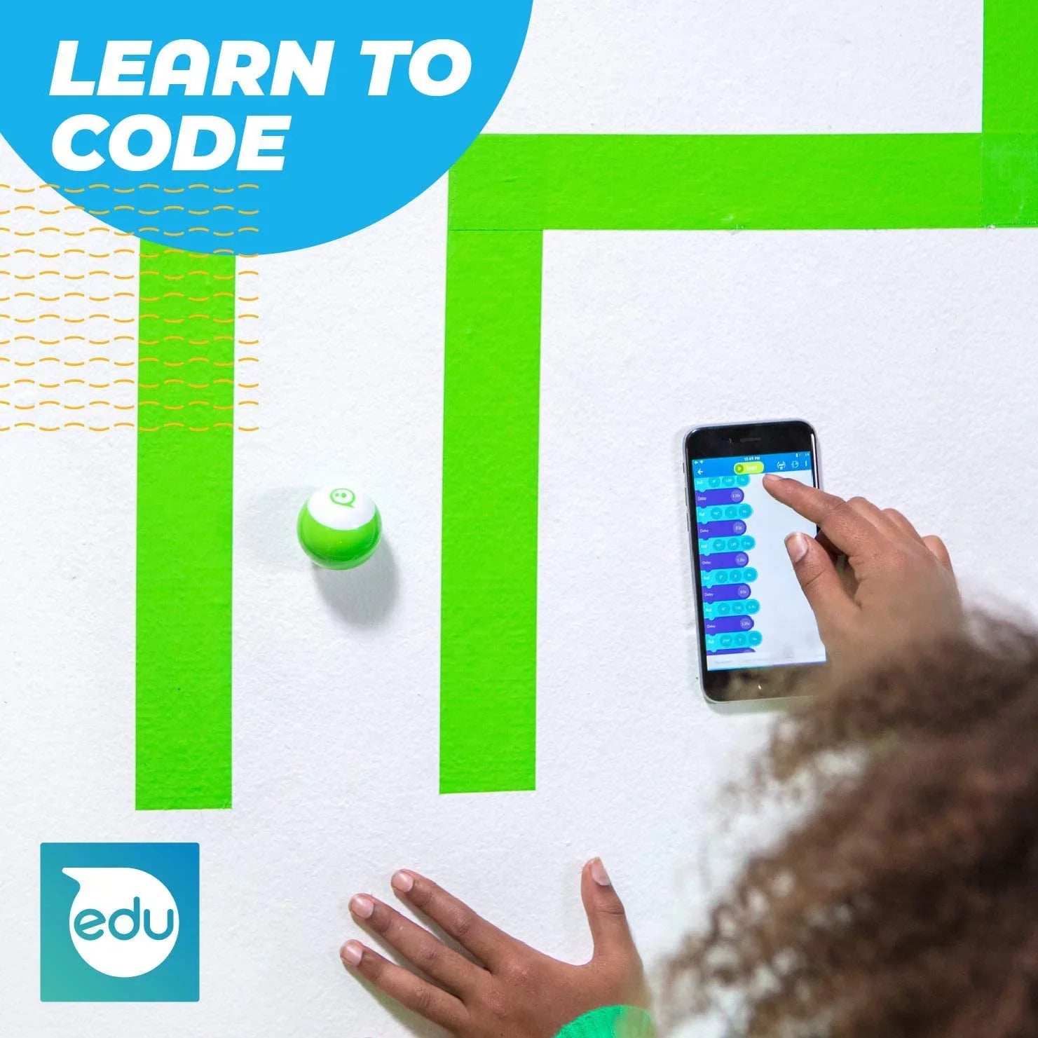 Educational - STEM & Toy for Robot Up Sphero 8 Ball - & Kids Mini App Code Programmable Edu (Red) App-Enabled Play & Drive, Game Ages
