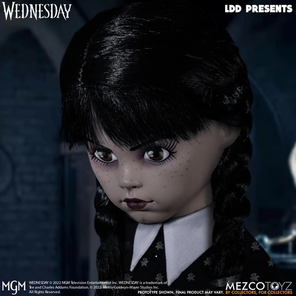 Presents Addams Wednesday Dolls Living Dead Doll LDD