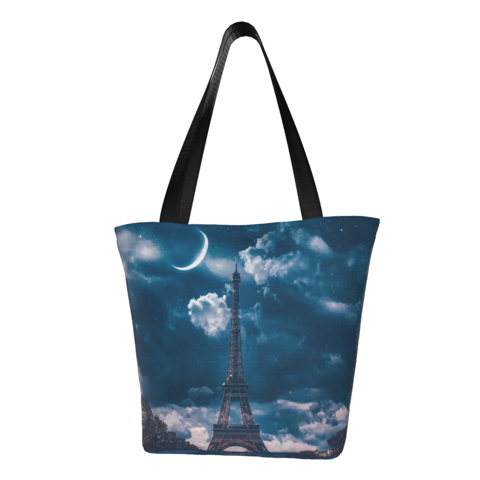 Large Capacity At Bag Women'S Night Hobos Tote Eiffel Bag Bag,Shoulder Handbags Lukts Tower Shopping