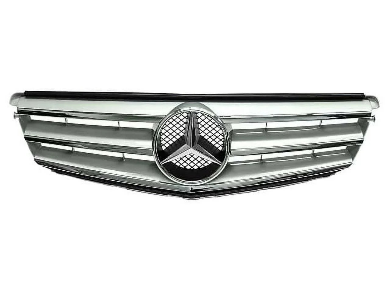 Mercedes-Benz Center 2013 2011 2009 2014 - Compatible 2008 C300 Front Grille 2010 2012 - with