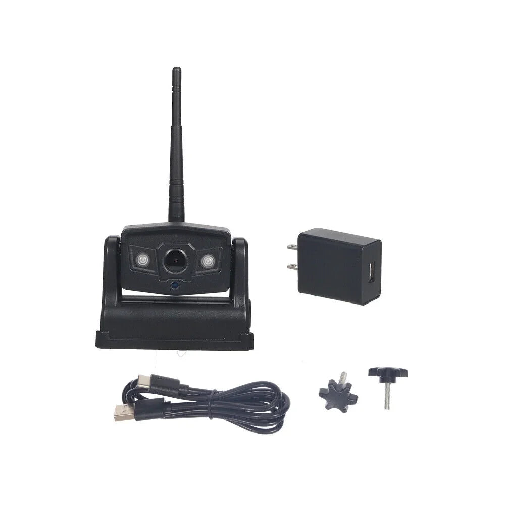 9600mAh Camera, WiFi Backup JLLOM Battery, Reliable View Magnetic Front/Rear Wireless,