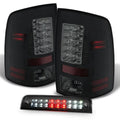 RH Tail Left Dodge AKKON LED Replacement For Set LED Brake Lights Light - Black Right + Ram 2009-2018 LH 3rd +