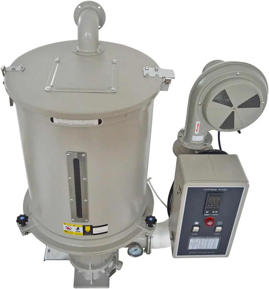 25KG Type Capacity Dryer Plastic Plastic Hopper Dehumidifier PP 55lbs 220V for ABS PE EQCOTWEA