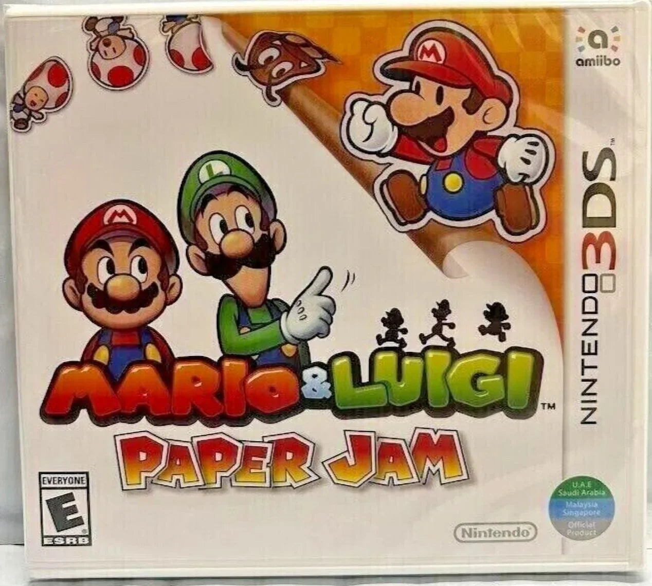 Brand & Paper RPG Game Mario Special 3DS New (Action 2015) Luigi: Jam