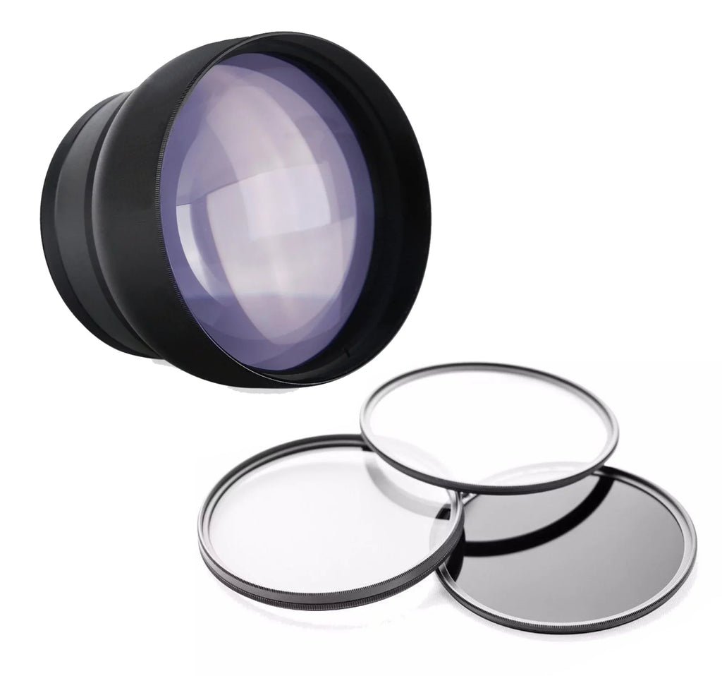 PowerShot Super + X Lens/Filter II Grade Adapter 2.2x Mark High + Kit Filter Lens Canon G7 Telephoto