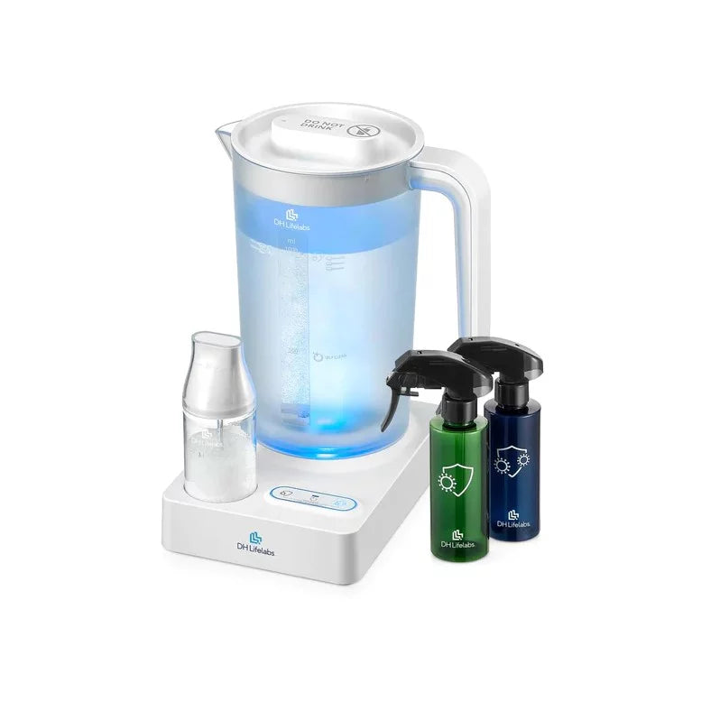 99.9% - DH Aaira Purpose Eliminator Pets Create | Multi Smoking Supplies Mold & Disinfectant at Generator of HOCL Lifelabs Cleaner Home Cleaning | Household Surface Odor | Germs Eliminates Mildew |