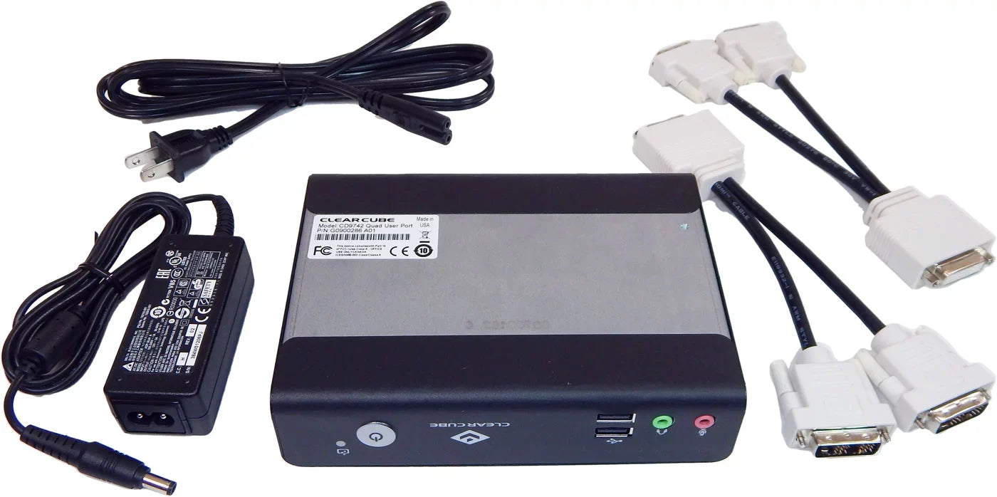 Quad DHCP ClearCube CD9742 User Client Port Zero