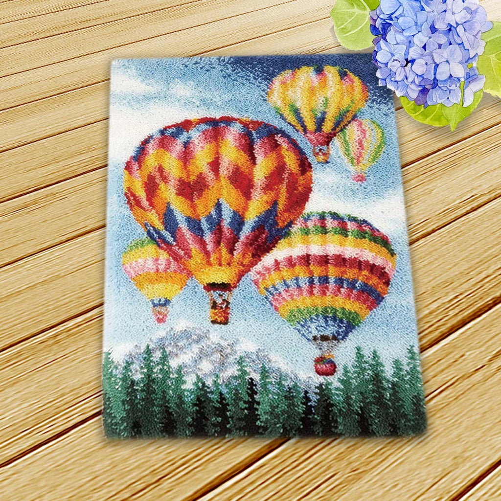 Rug Hot latch for Adults Hook Kids and crafts Crochet Living and room Carpet Cushion Embroidery Blanket latch hook Rug, hook for Kits, Balloon and home oxygen