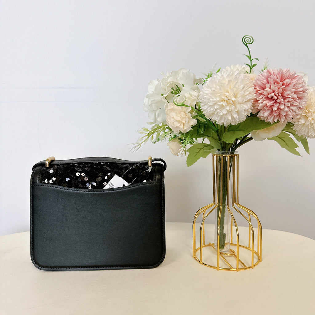 Black Coach Square IN Morgan CO922 Crossbody