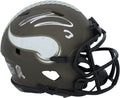 Salute Certified Speed Addison Service Minnesota Vikings Jordan Helmet to Fanatics Mini Riddell 2022 Authentic - Autographed