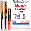 2018 Envision 3) Wipers Beam Performance (Set w/Rear Wiper of Buick