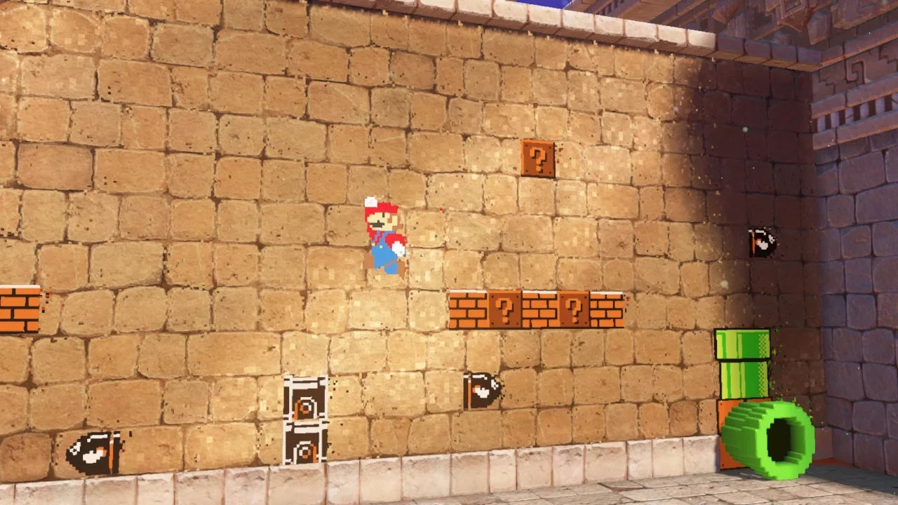Mario Game Odyssey and Caddy Game