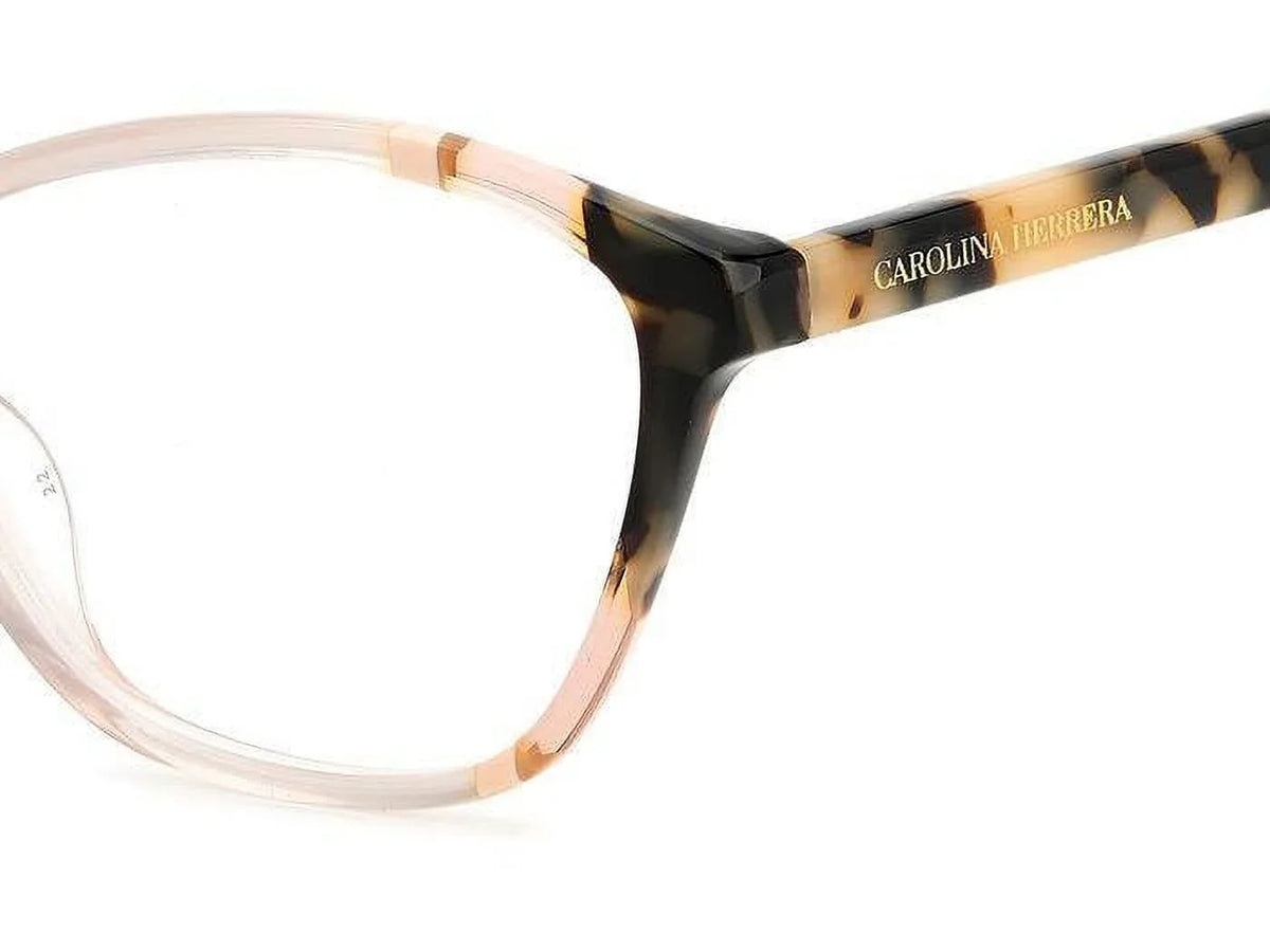 L93 Orange Herrera Carolina HER Havana 0122 Eyeglasses