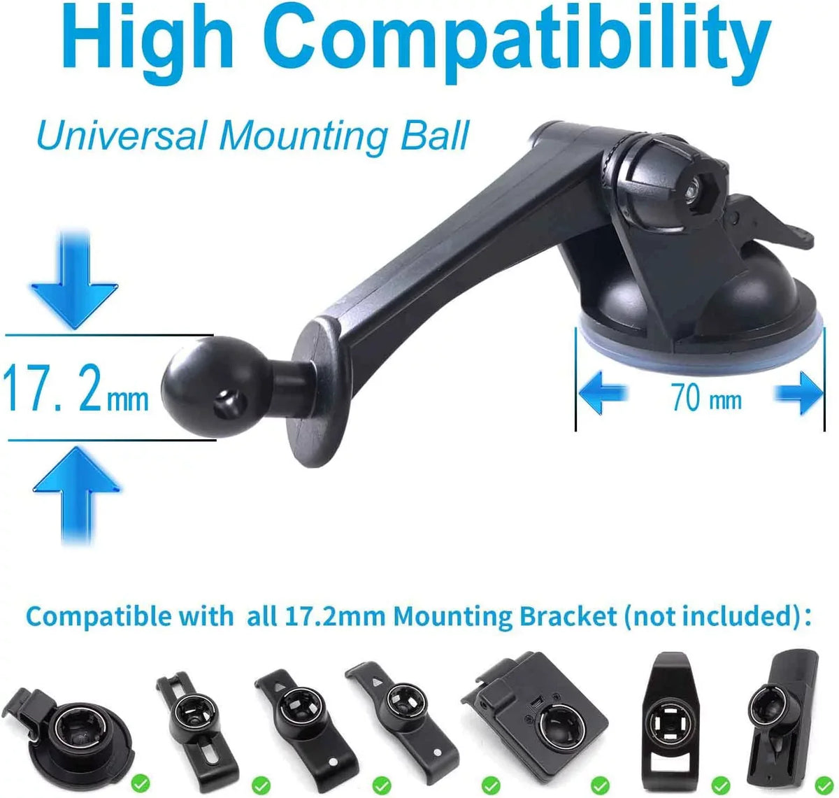 GPS for RV Nuvi Holder Dezl Garmin Mount Windshield | - for Dash GPS Window Garmin Mount Dashboard Car