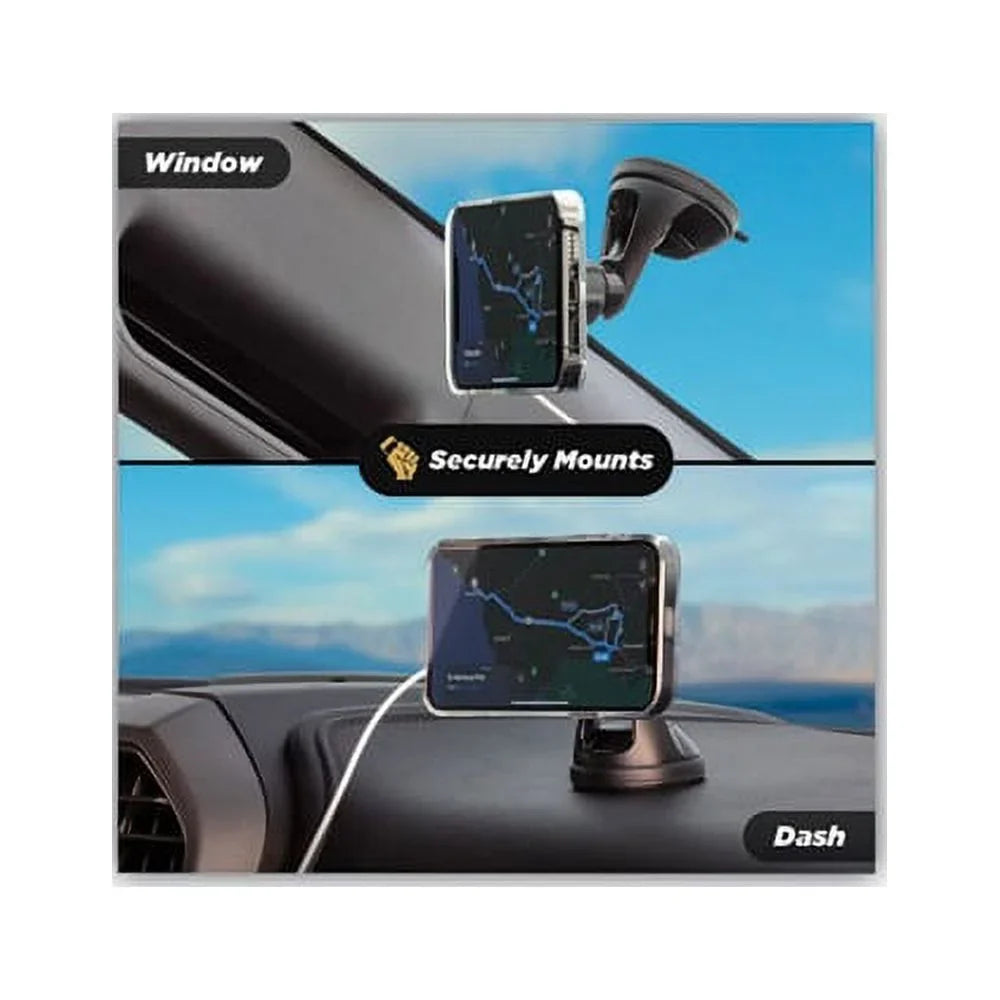 Kit MagicMount 12, iPhone for Phone Holder Black MSC Mount Window/Dash Car