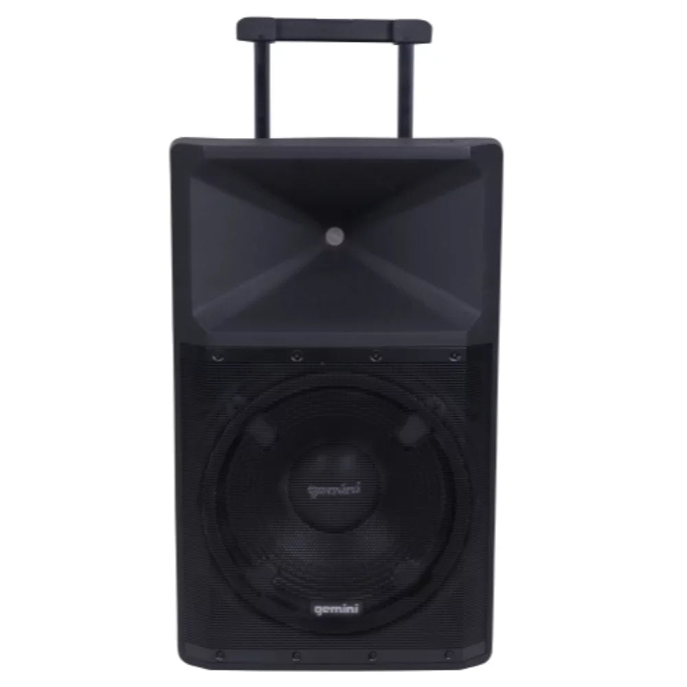PA Bluetooth Sound System GSP-2200 2200 Audio Watt Pro Speakers movable Media Gemini DJ