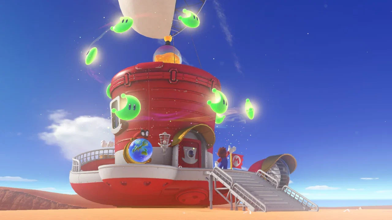 Mario Game Odyssey and Caddy Game