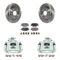 With 12 C/V KC8-100709P 03 Transit Auto Single 24 Front And Kit Piston Disc Rear Brake Pads Rotors For 2012 Ram Caliper From Semi-Metallic