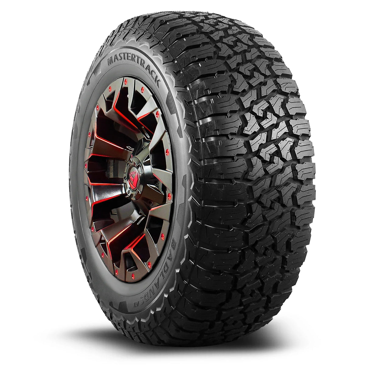 All Light Tire AT Truck Ply 125S SUV Mastertrack LT275/70R18 275/70/18(Tire 10 Terrain BADLANDS E Only)