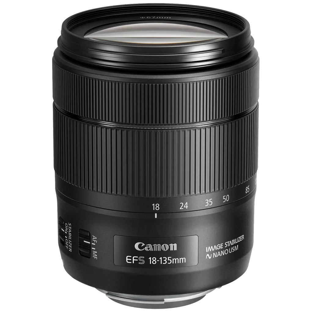Canon + Lens Accessory 18-135mm + Camera Card 90D SanDisk DSLR Memory EOS with USM ZeeTech Bundle IS 32GB