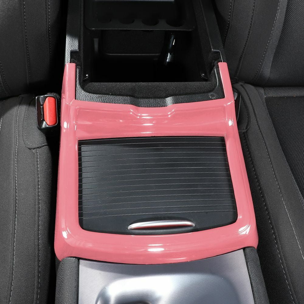 Trim Console Inner Pink Cover Cup Holder Panel Teledu + Central