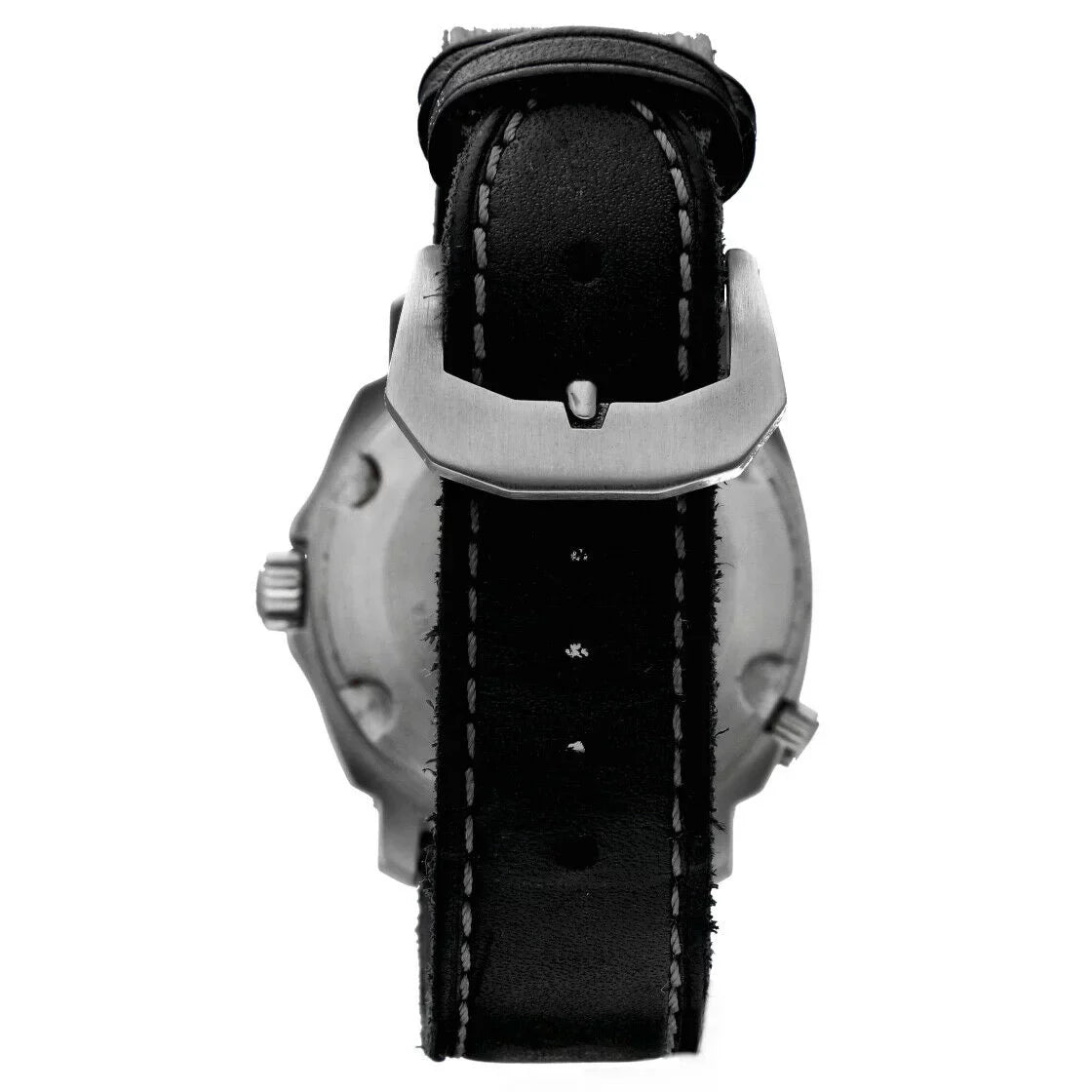 Ivory 43mm Anonimo Watch 51ETA Day Men's 2006 D-Date Dial Leather Date Automatic