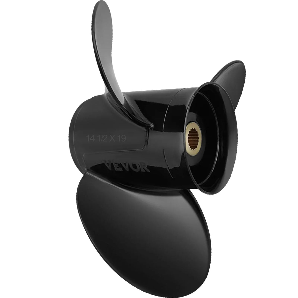 x with SX Spline Outboard Right-handed Boat 19 Compatible Propeller Replace 19" 3-Blade Propeller, Engine, 3817468, for Aluminium OEM Teeth VEVOR Volvo Outboard Penta Propeller, & Sterndrives 14.5"