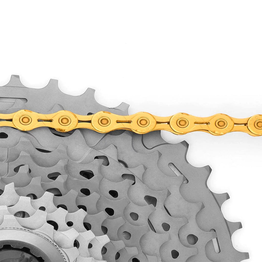 Bike KMC Glod Bike X10EL Speed Mountain Chain Chain 114L 10 Bicycle Road Chain