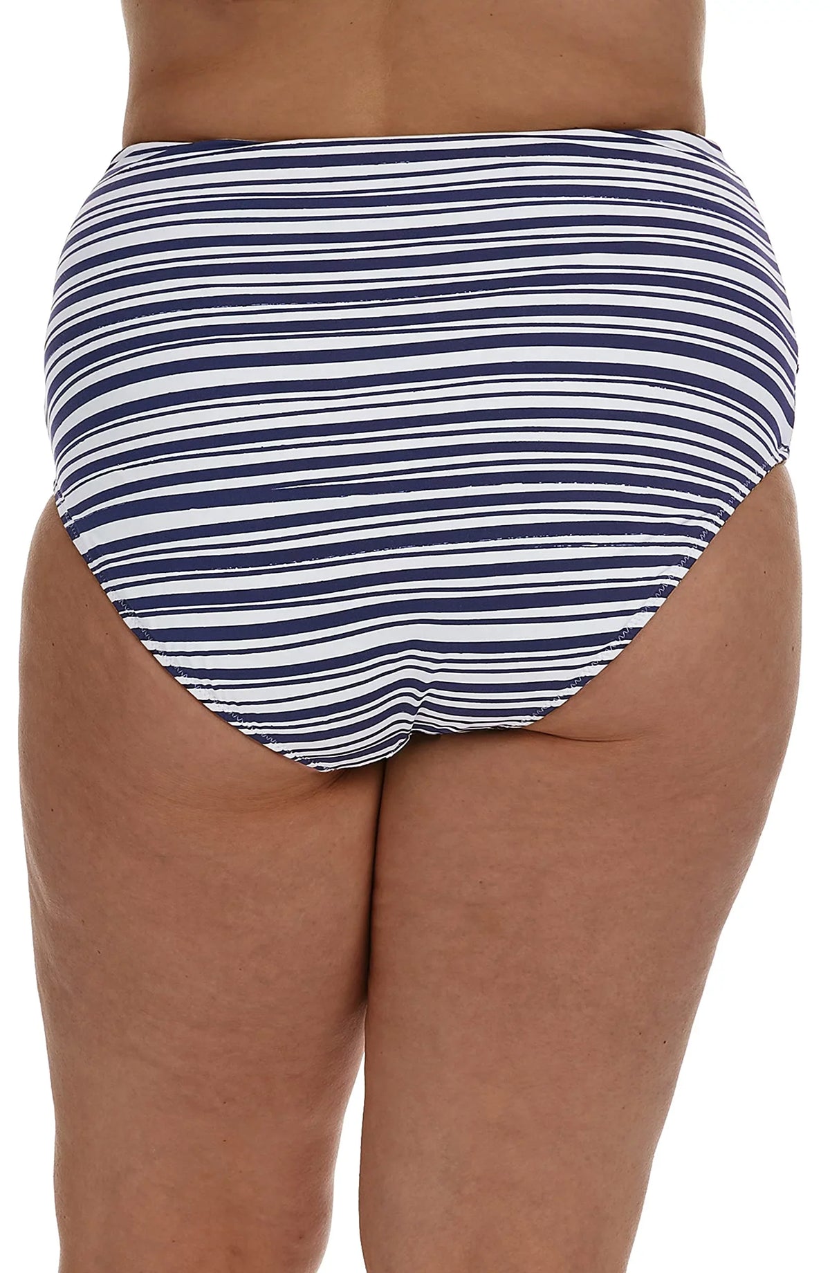 La Blanca Bikini Swimsuit Blue High 20W Womens $67 Hipster Waist Bottoms Size