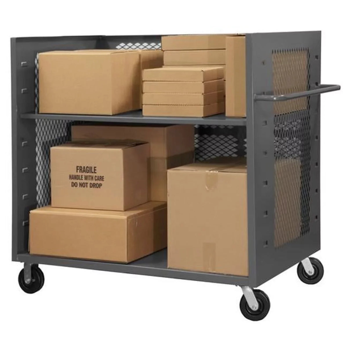 Durham 60 Shelves with x 3 Stock 36 Truck 57 - 3ST-EX3660-1AS-95 x Sided Mesh in.