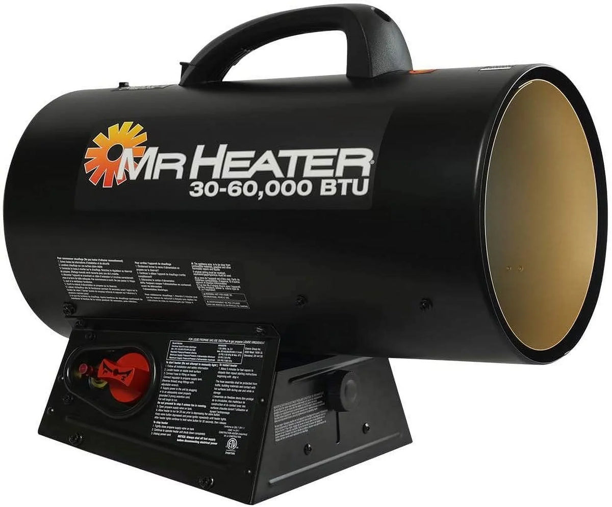 BTU Forced Propane atmospheric 60,000 Heater Heater transportable Mr. MH60QFAV