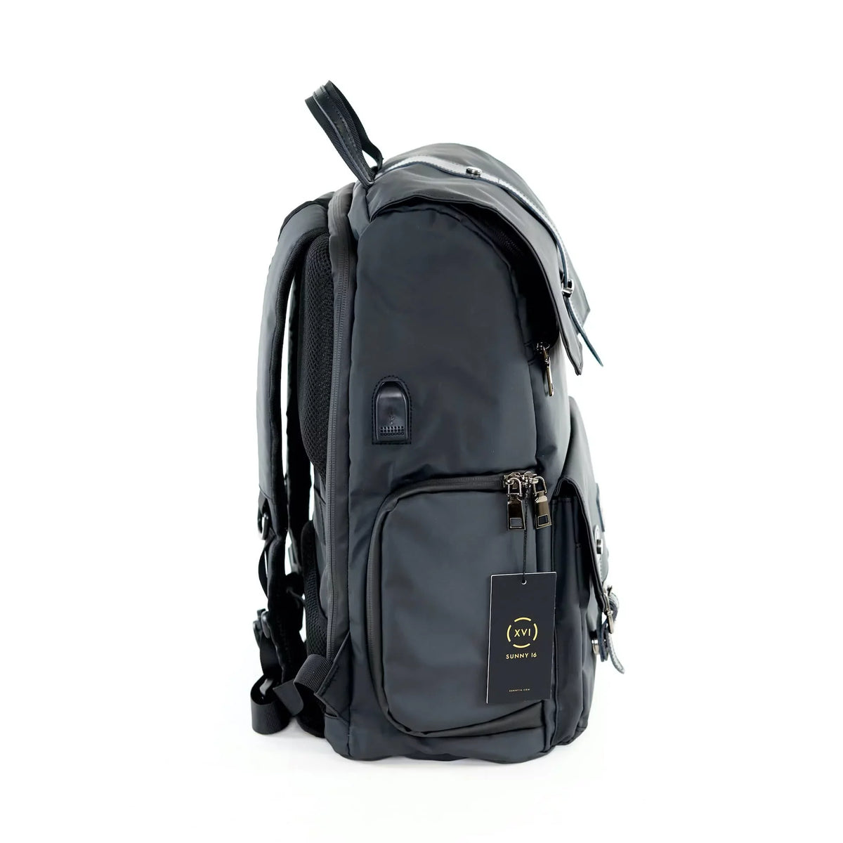 Digital (Tarpaulin, Adjustable Women- Anti-Theft Voyager 16 Nikon, Zipper DSLR Men More Sony for Pocket and Black) Works Canon, Case Dividers with Camera Backpack with Side Travel Sunny Access and