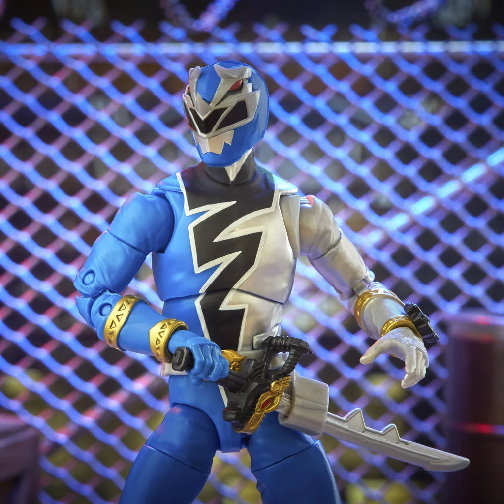 Fury 6-inch Premium Action Rangers Lightning Accessories Ranger Dino with Toy Collection Collectible Blue Power Figure
