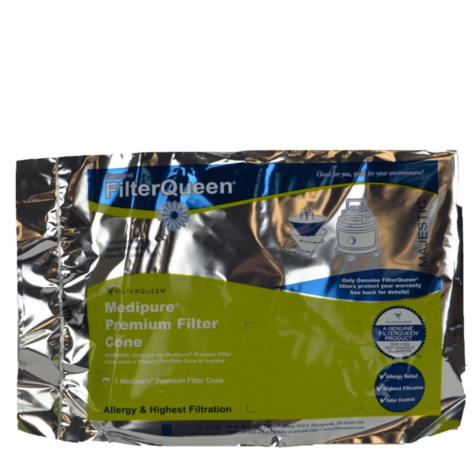 Single Filter, Pure Cone Medipure Non-Woven