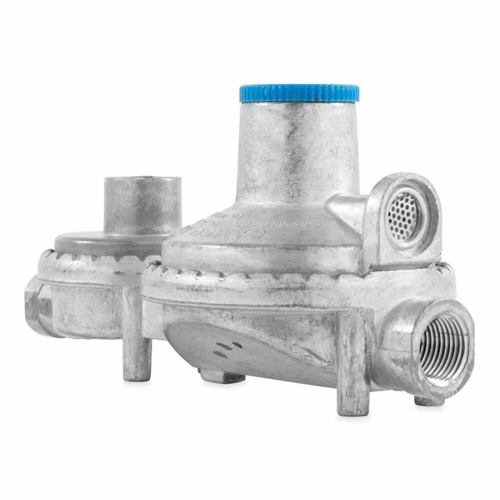 Silver (59313) - Regulator 2-Stage Vertical Propane RV Camco