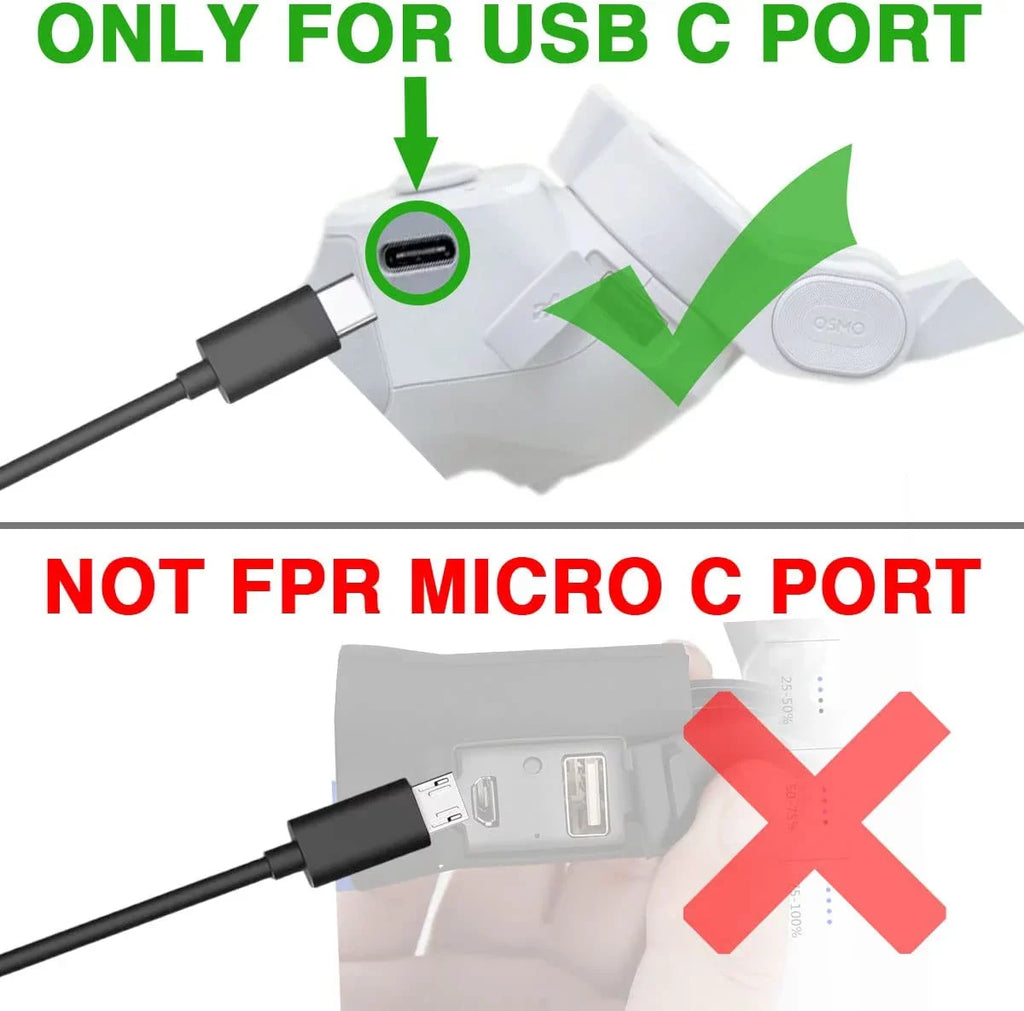 for Gimbal C 5FT Stabilizer Charger USB Cable Mobile OM4 Adapter OM5, 3, RS OM4, Ronin-S, DJI 5, Ronin-SC, OM3,OSMO SE,