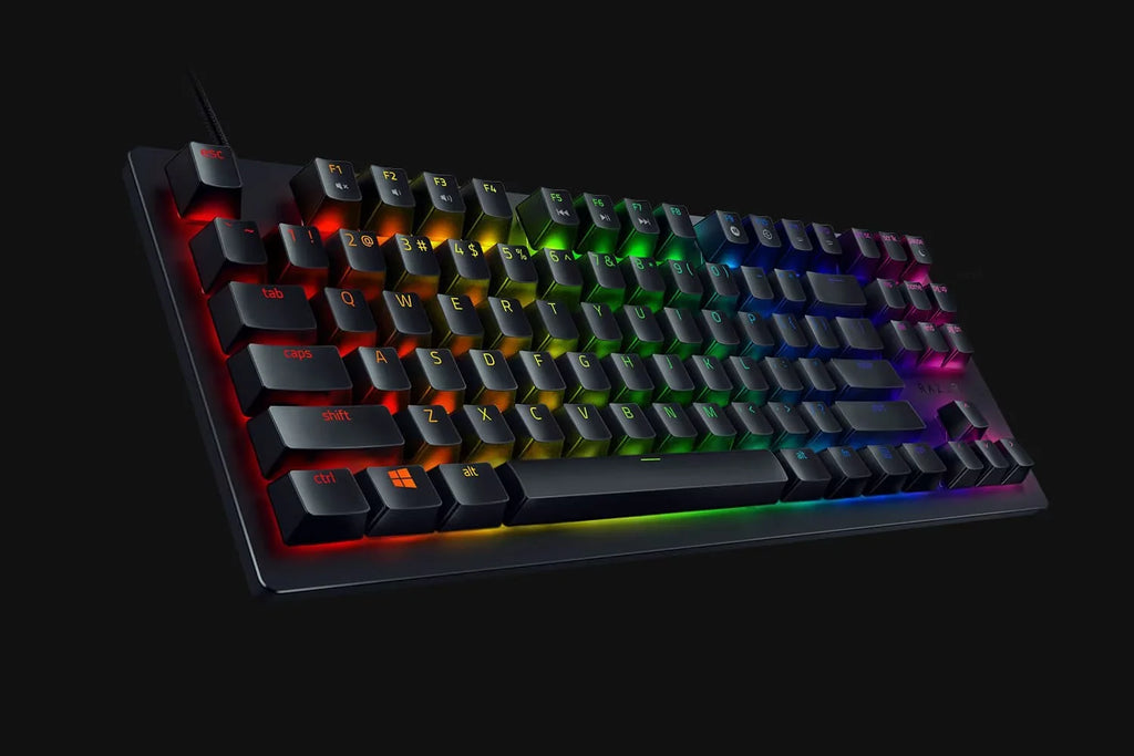 Chroma RGB Keyboard, (Used) w/ Edition Tournament Switches Razer & Linear Gaming Optical Huntsman Lighting