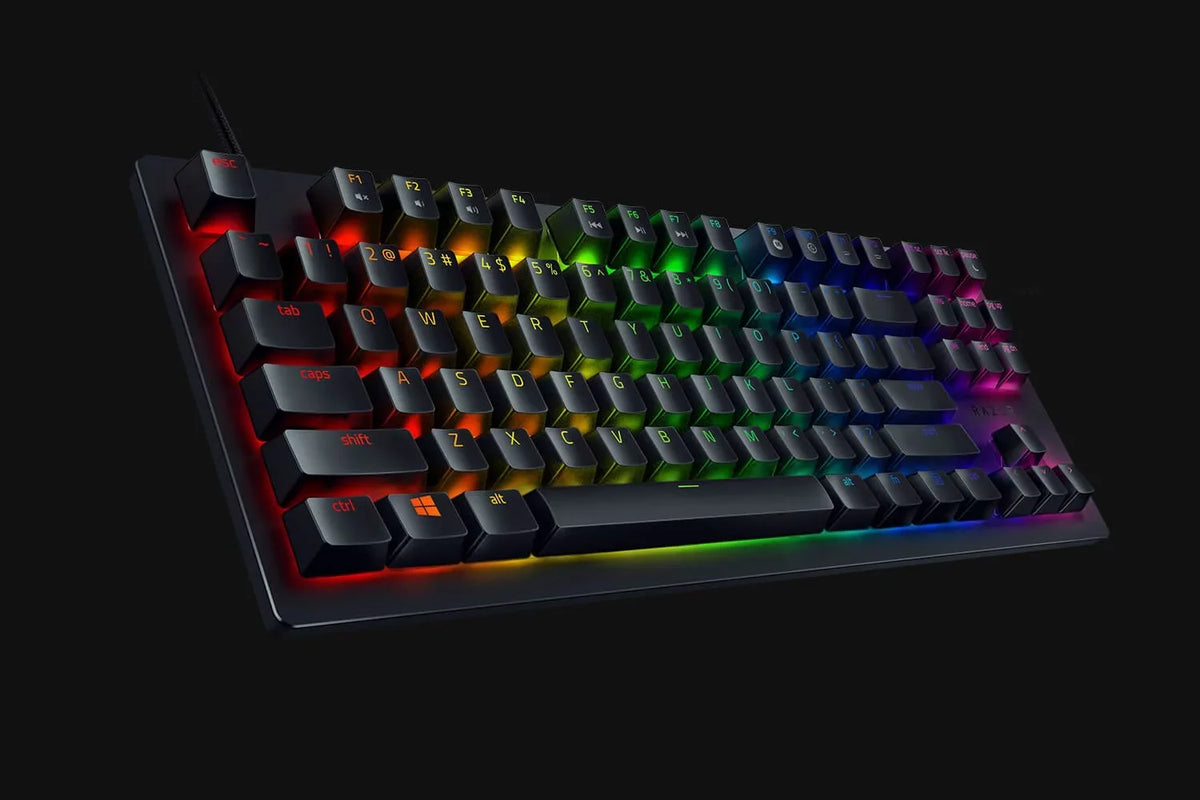 Chroma RGB Keyboard, (Used) w/ Edition Tournament Switches Razer & Linear Gaming Optical Huntsman Lighting