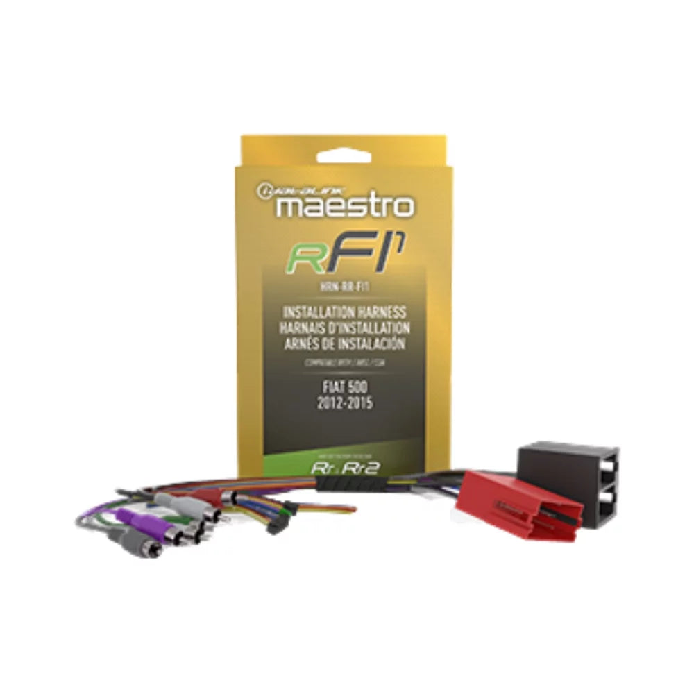 HRN-RR-FI1 New 2012-15 Module ADS-MRR2 Maestro Interface 500 Fiat and Adapter For